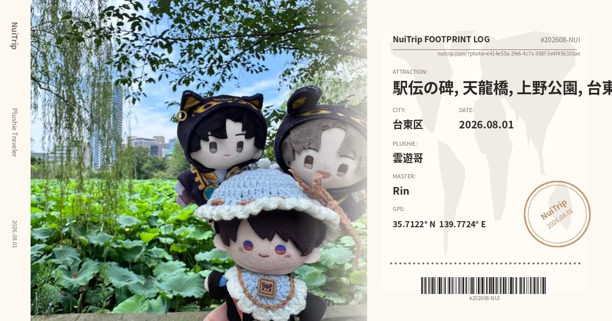 NuiTrip 雲遊哥 in 台東区